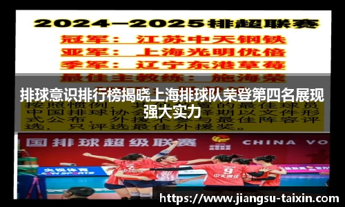 排球意识排行榜揭晓上海排球队荣登第四名展现强大实力
