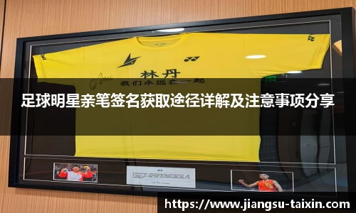 足球明星亲笔签名获取途径详解及注意事项分享