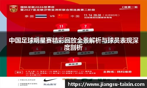 中国足球明星赛精彩回放全景解析与球员表现深度剖析